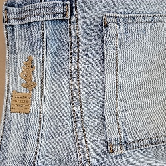 Kut from the Kloth Distressed BARDOT Crop Skinny Boyfriend Jeans Size 4 EUC - Picture 3 of 16